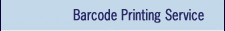 Barcode Printing Service